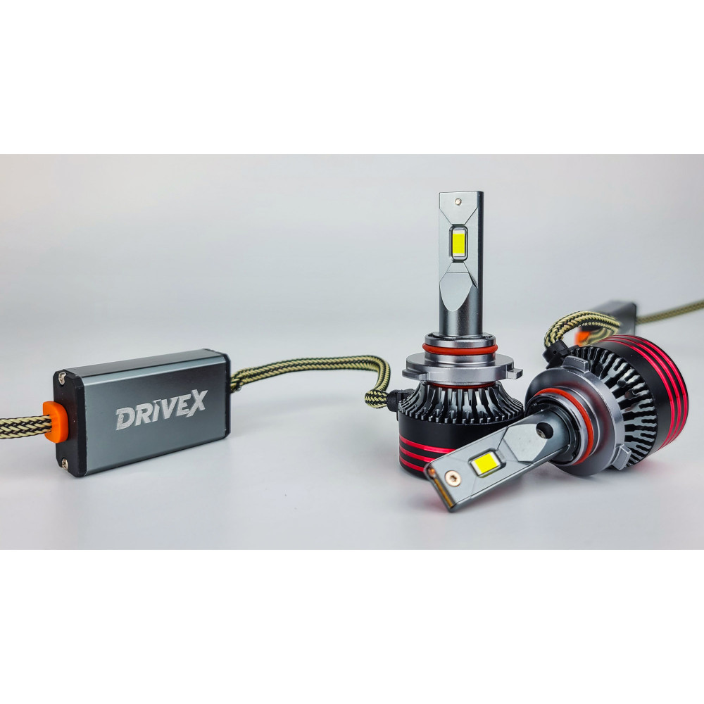 LED лампи автомобільні DriveX FE-01 HB3/9005 57W CAN 9-32V 6K